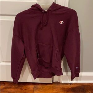 Champion hoodie.